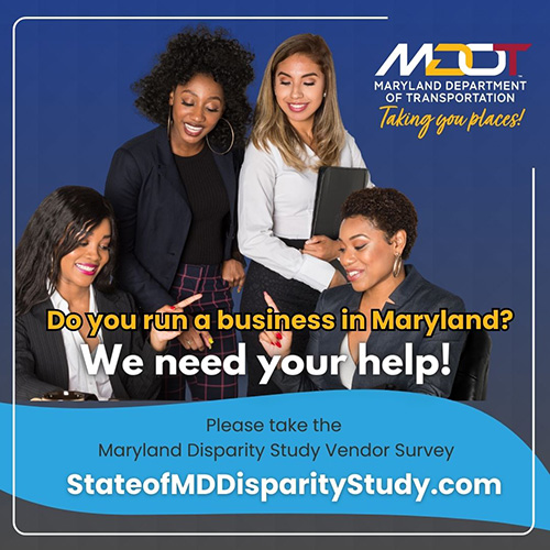 Get involved with MD's Disparity Study